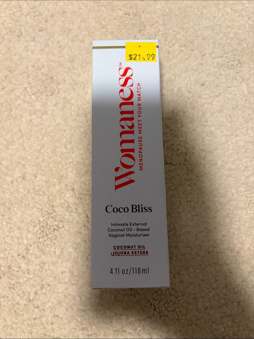 Coco Bliss Intimate Moisturizer — White